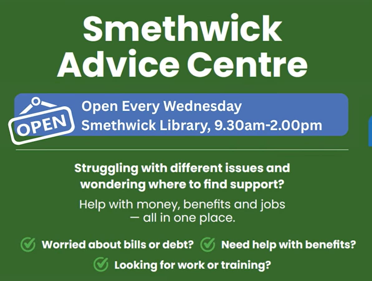 Success for Smethwick Advice Centre pilot — West Bromwich news photo