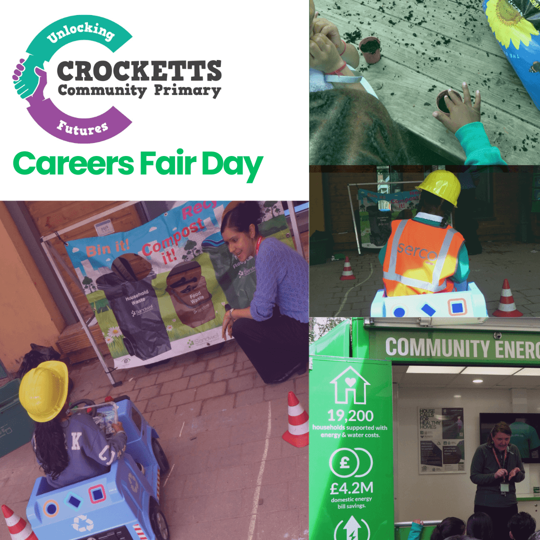 Crocketts Primary School Hosts Green Careers Fair — West Bromwich news photo (Sandwell Council)