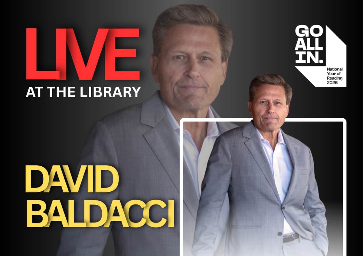 David Baldacci at West Bromwich Town Hall, 22 July — West Bromwich news photo