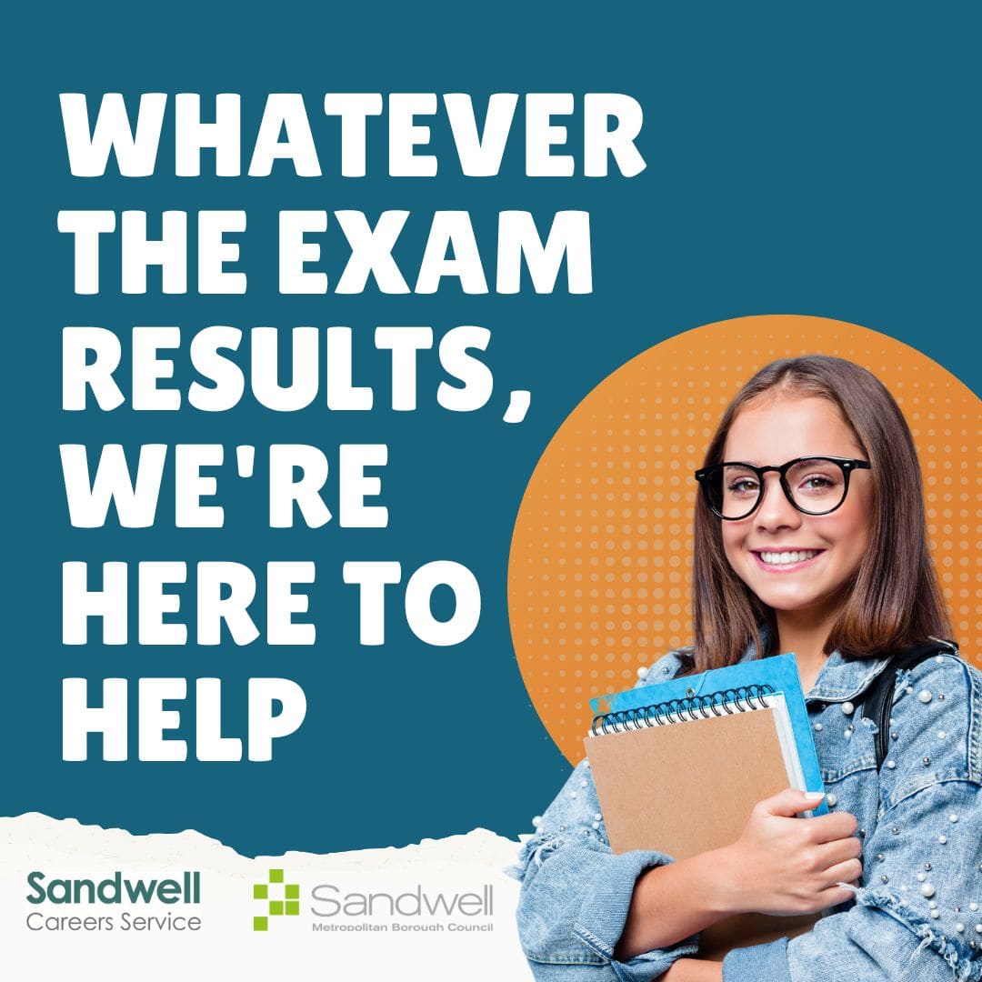 Sandwell congratulates students on results and reminds young people support is available — West Bromwich news photo (Sandwell Council)