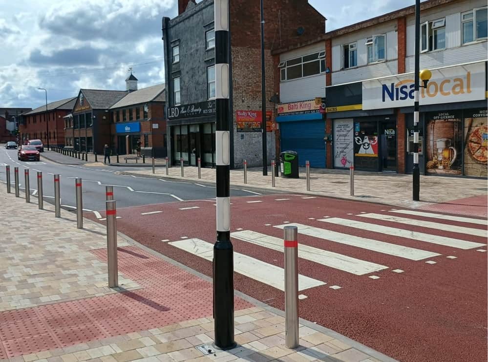 Shop local in Tipton: Improvement works to Owen Street public spaces are now complete — West Bromwich news photo